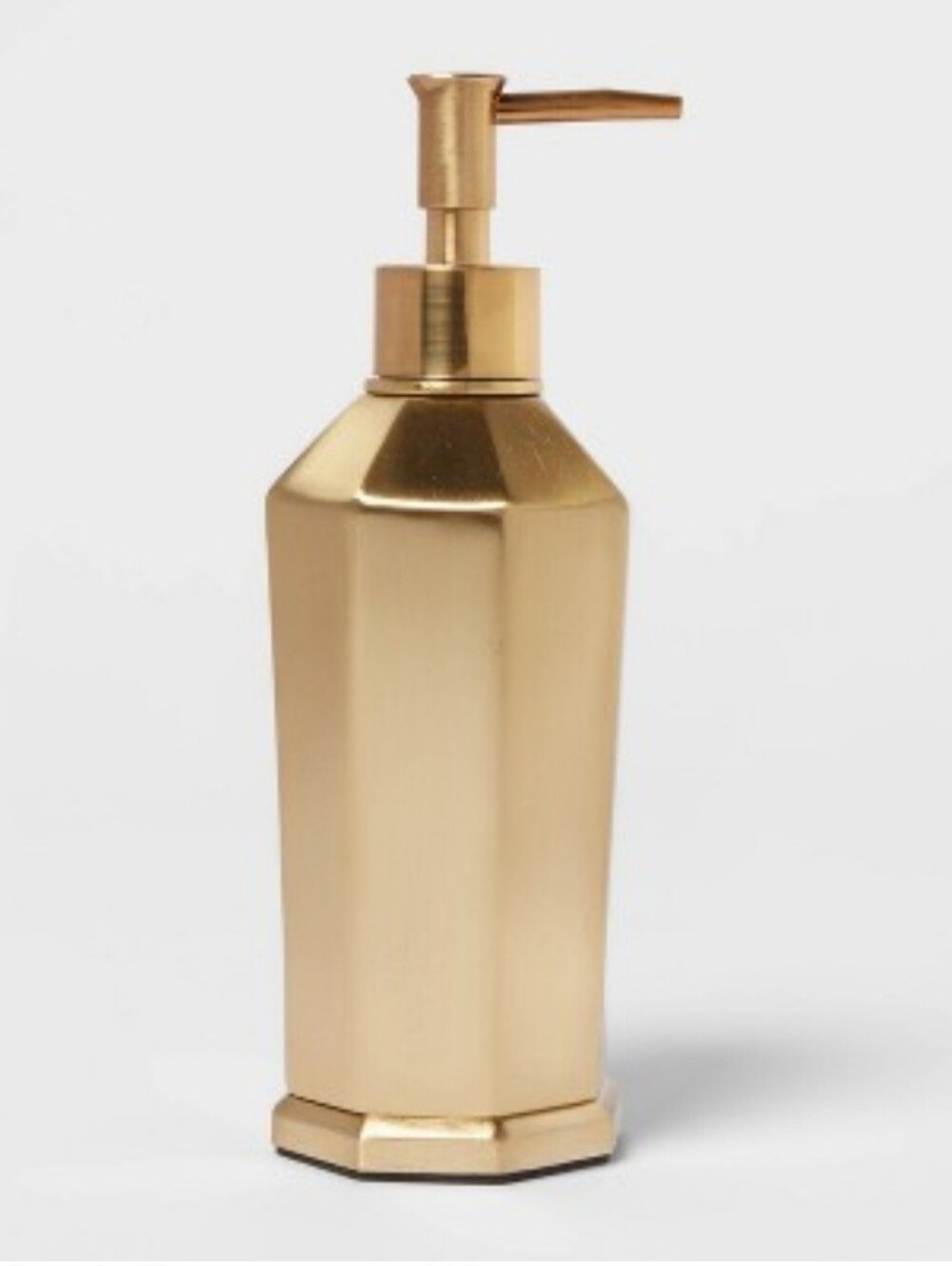 Threshold Solid Soap Pump Faceted Gold
